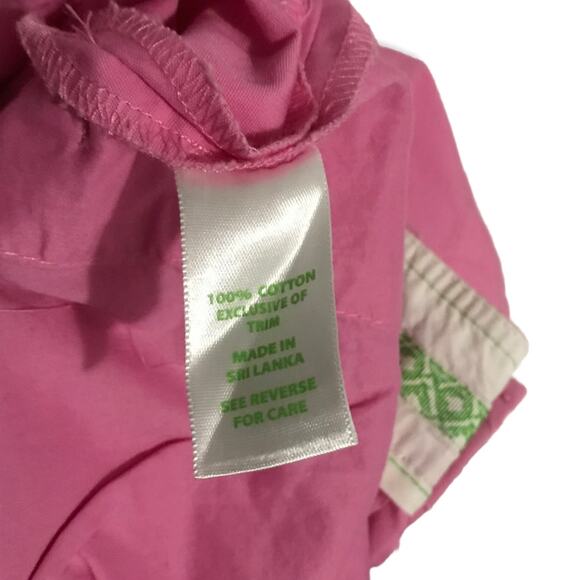 Lilly Pulitzer Pink Bermuda Long Chino Shorts 6 - Picture 5 of 5